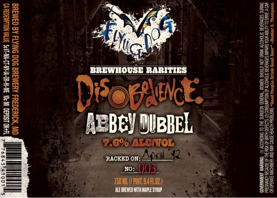 Flying Dog Disobedience Dubbel
