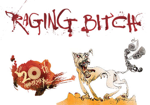 Flying Dog Raging Bitch Label