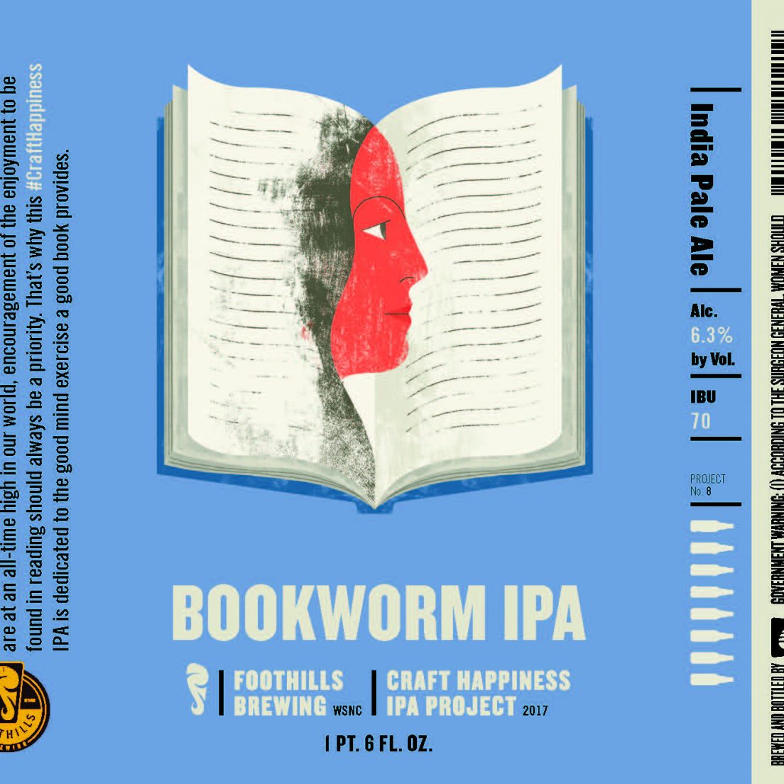 Foothills Bookworm IPA