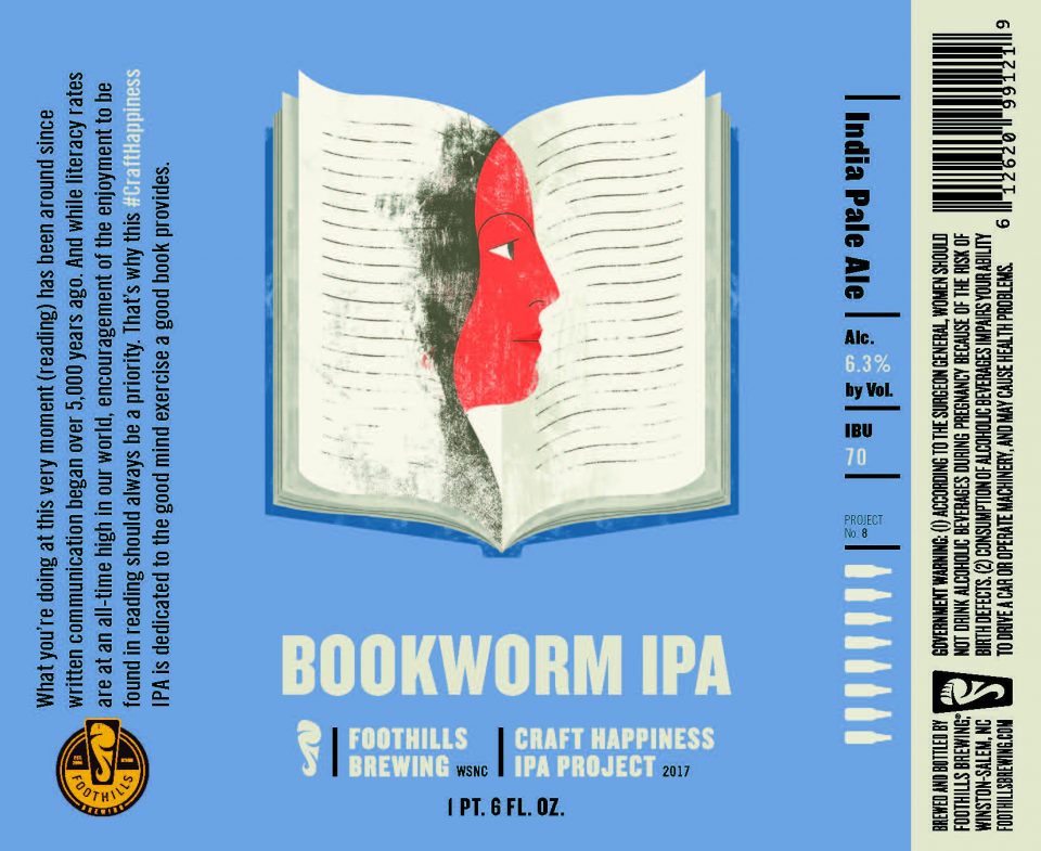 Foothills Bookworm IPA