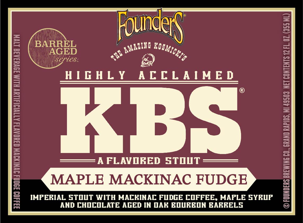 Founders KBS Mackinac Fudge