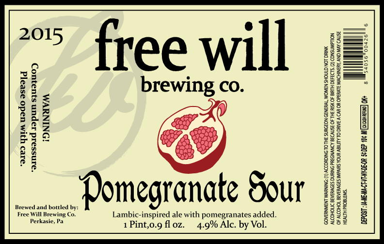 Free Will Pomegranate Sour