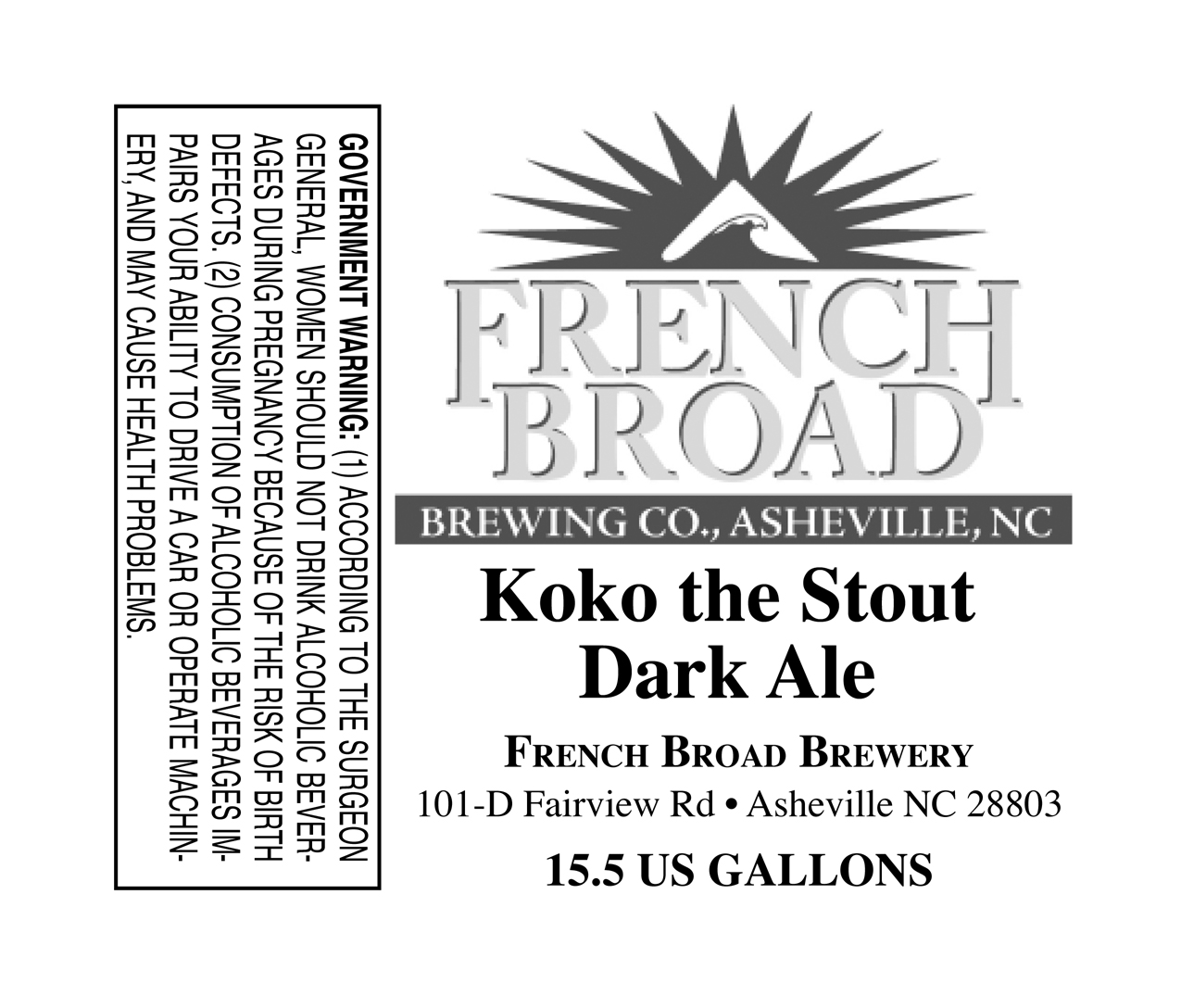 French Broad Coco The Stout