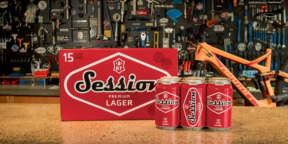 Full Sail Session Lager cans