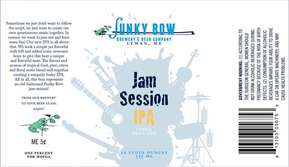 Funky Bow Brewery Jam Session IPA