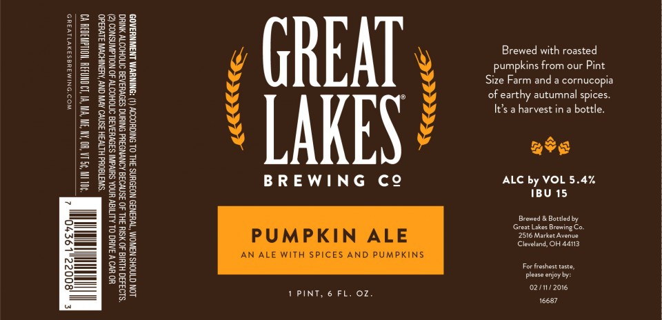Great Lakes Pumpkin Ale