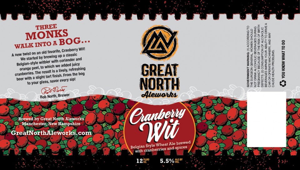 Great North Aleworks Cranberry Wit