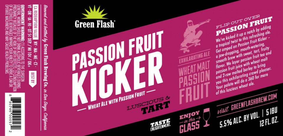 Green Flash Passionfruit Kicker