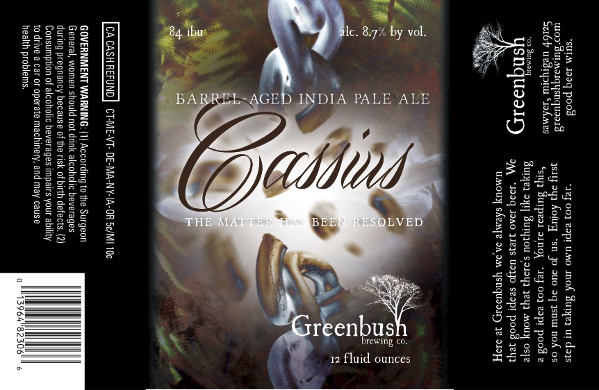 Greenbush Brewing Cassius
