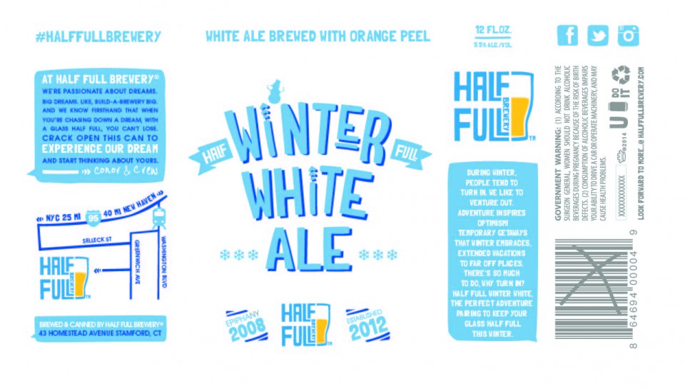 Half Full Brewery Winter White Ale