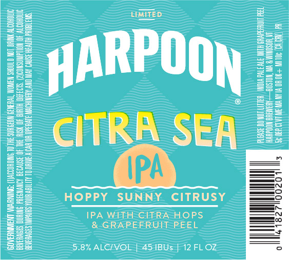 Harpoon Citra Sea IPA
