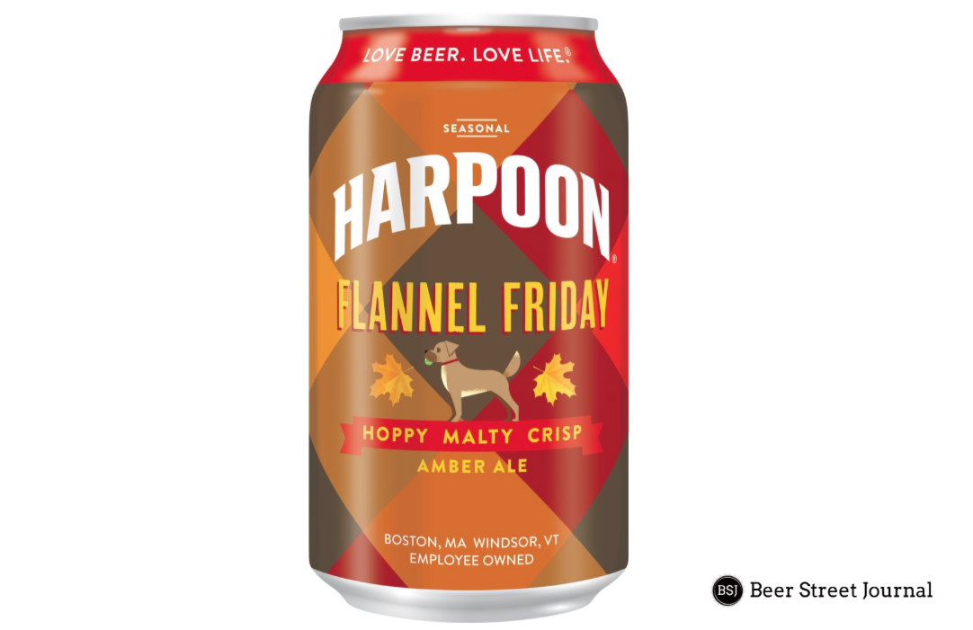 Harpoon Flannel Friday can - Beer Street Journal