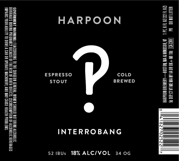 Harpoon Interrobang Espresso Stout