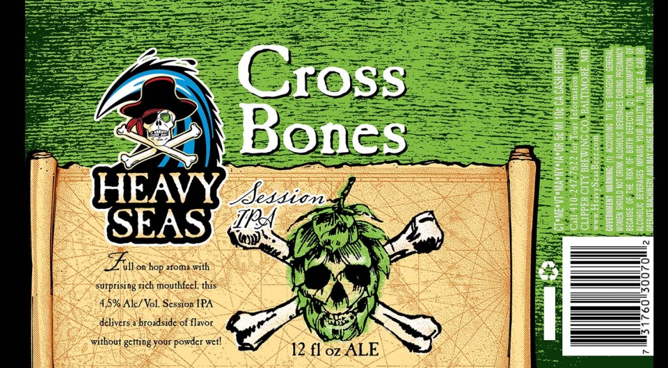 Heavy Seas Cross Bones 12oz Cans