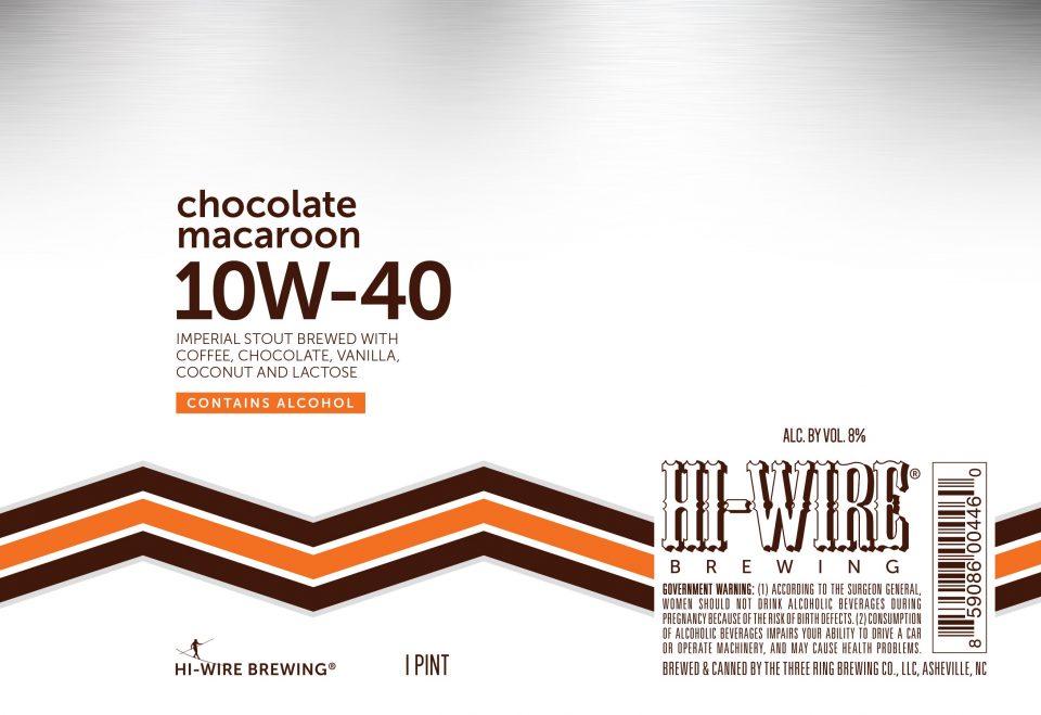 Hi-Wire Chocolate Macaroon 10W-40