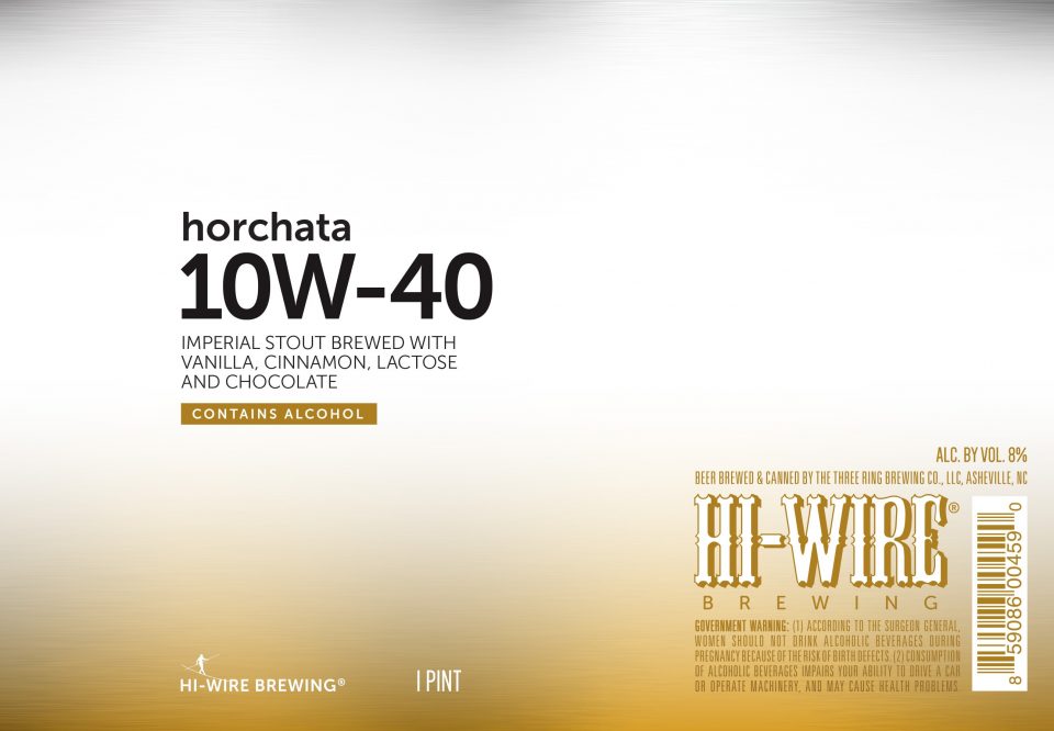 Hi-Wire Horchata 10W-40