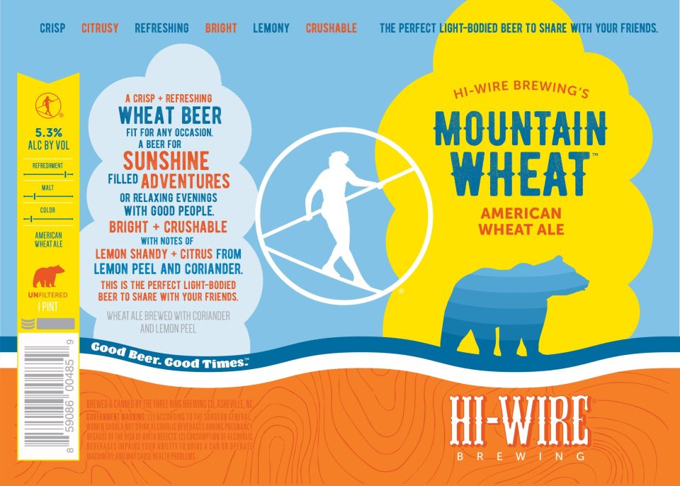 Hi-Wire Mountain Wheat Ale