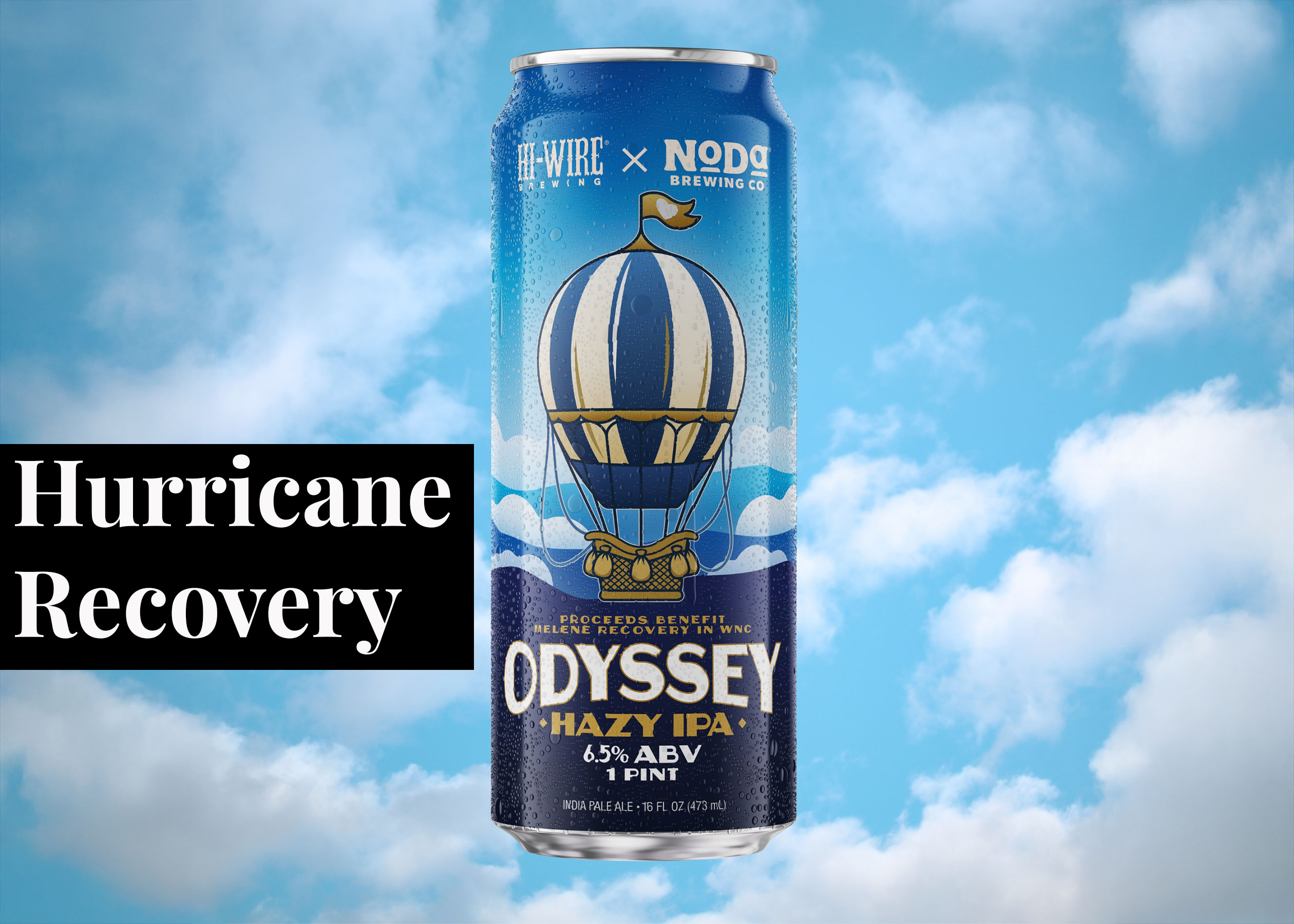 Hi-Wire Noda Odyssey IPA collboration