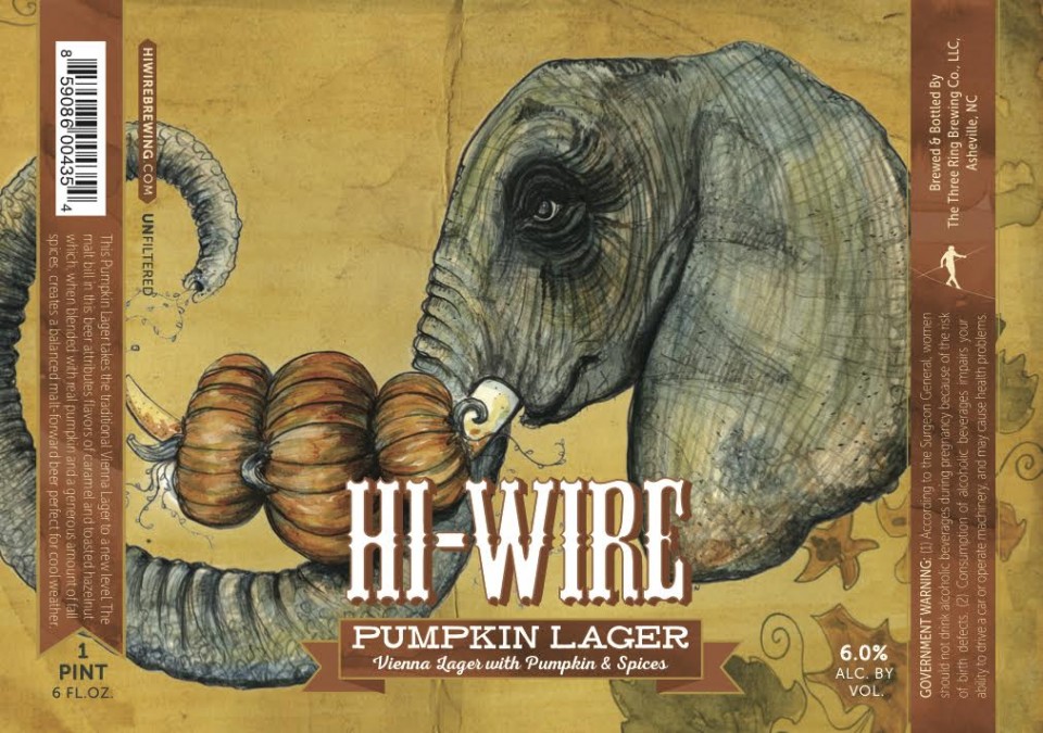 Hi-Wire Pumpkin Lager
