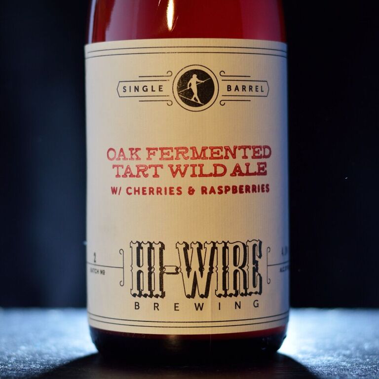 Hi-Wire Single Barrel Oak Fermented Tart Wild Ale