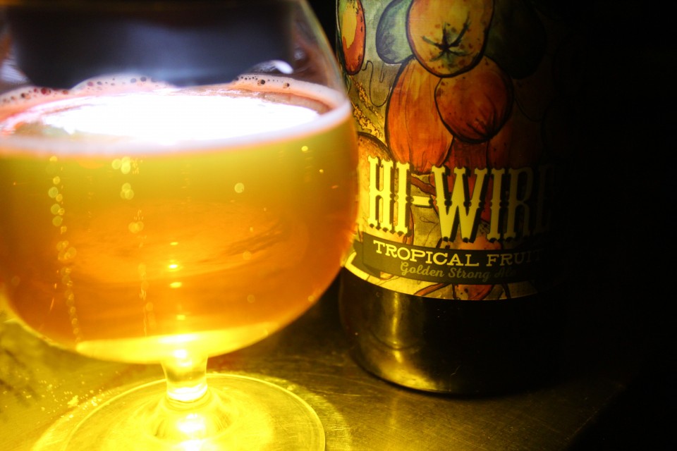 Hi-Wire Tropical Fruit Golden Strong Ale