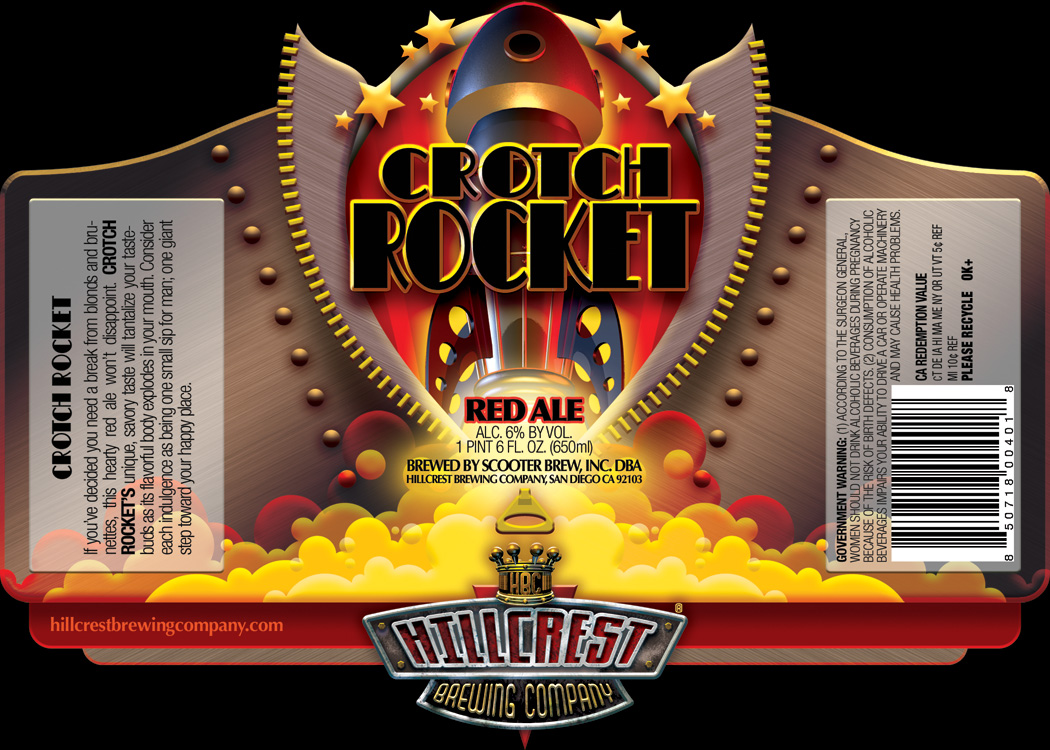 Hillcrest Brewing Crotch Rocket Red
