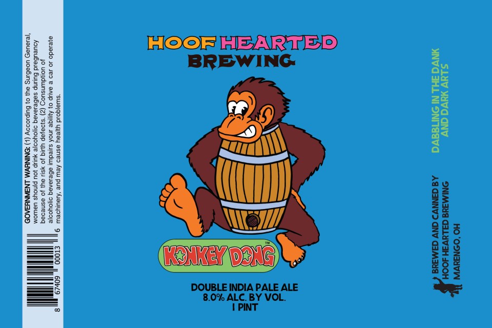 Hoof Hearted Brewing Konky Dong