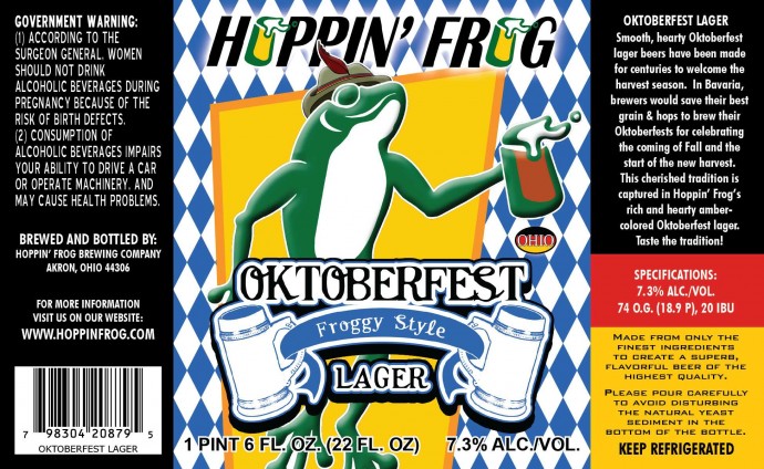 Hoppin' Frog Oktoberfest