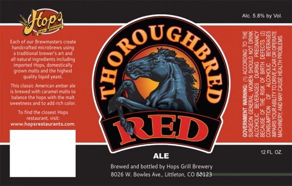 Hops Grill Brewery Thoroughbred Red