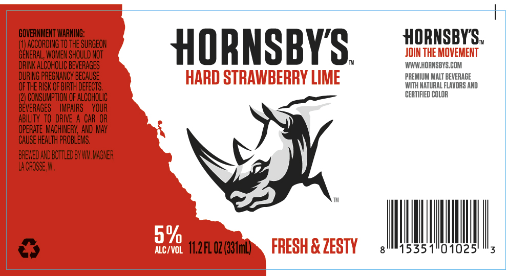 Hornsby's Hard Strawberry Lime