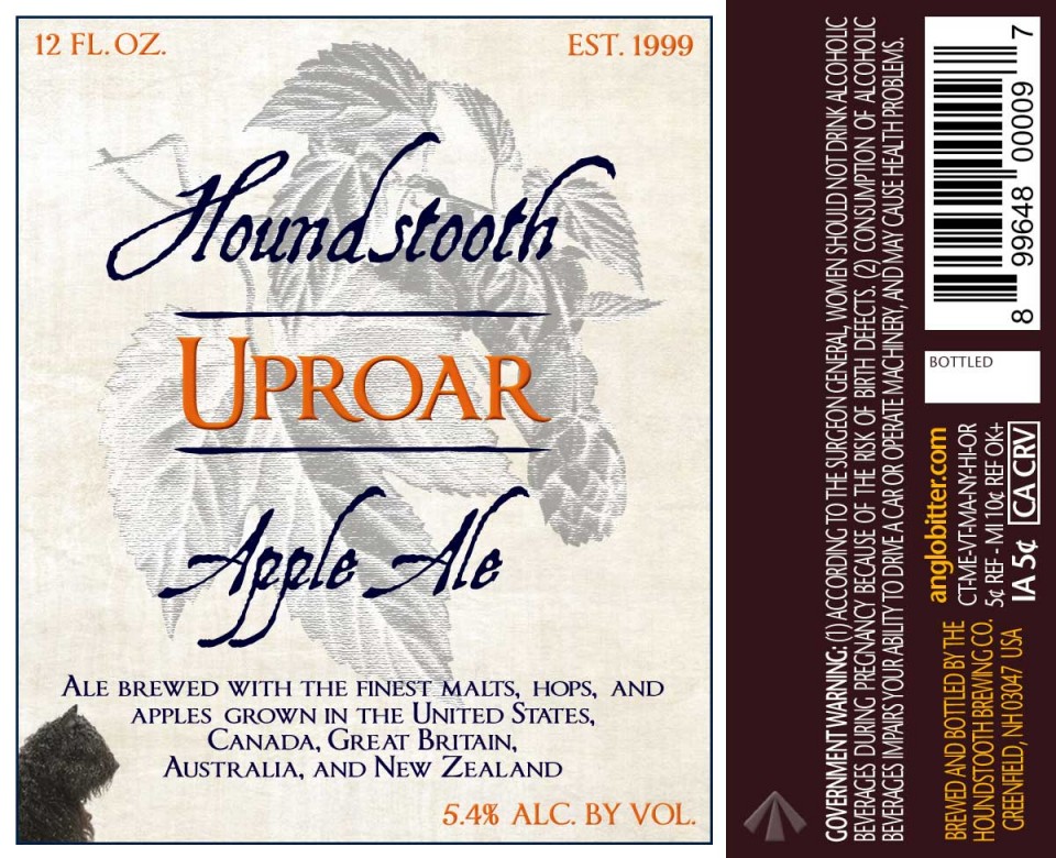 Houndstooth Uproar Apple Ale