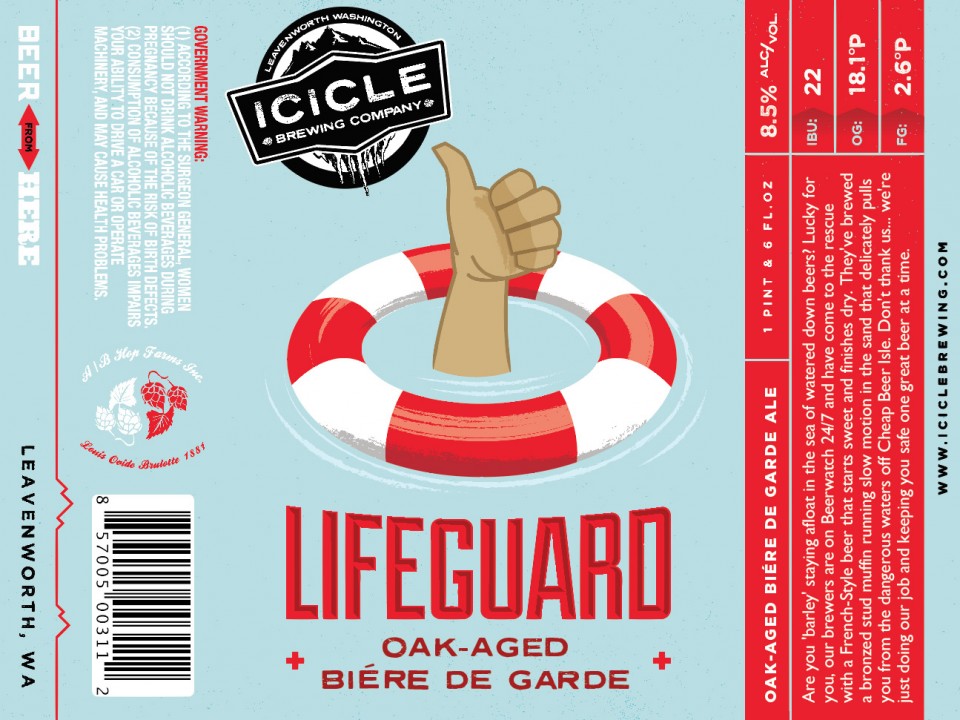 Icicle Brewing Lifeguard