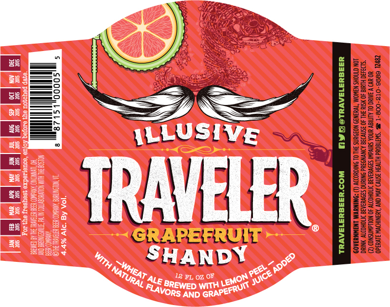 Illusive Traveler Grapefruit Shandy