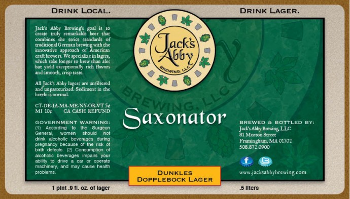 Jack's Abbey Saxonator