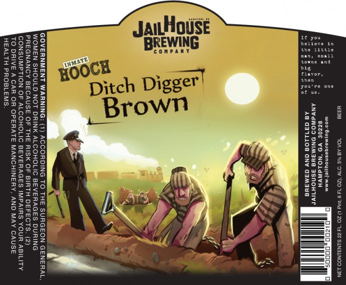 Jailhouse Ditch Digger Brown Ale