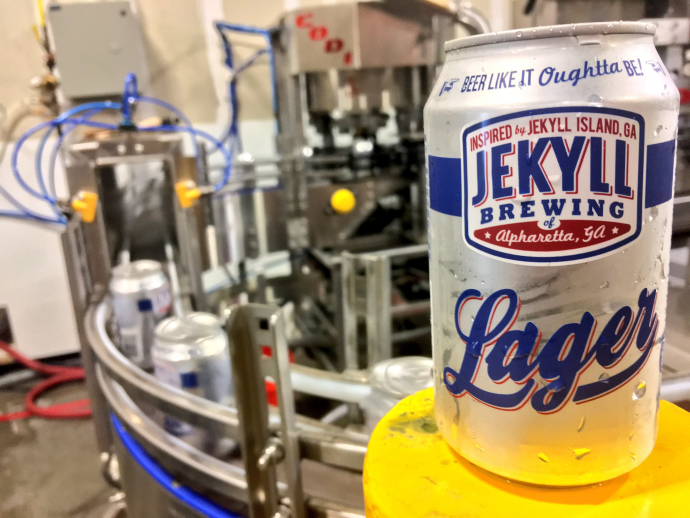 Jekyll Lager arrives in cans this month Beer Street Journal