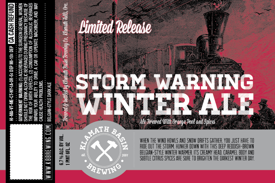 Kalamath Basin Storm Warning Winter Ale