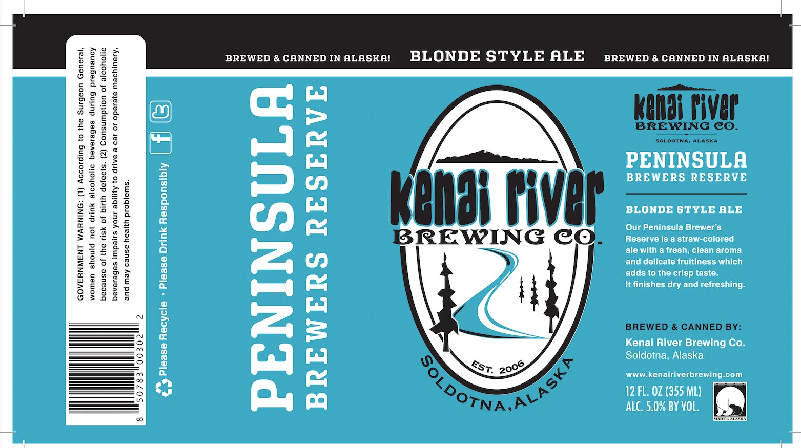 Kenai River Brewing Peninsula Brewers Reserve