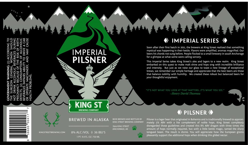 King Street Imperial Pilsner