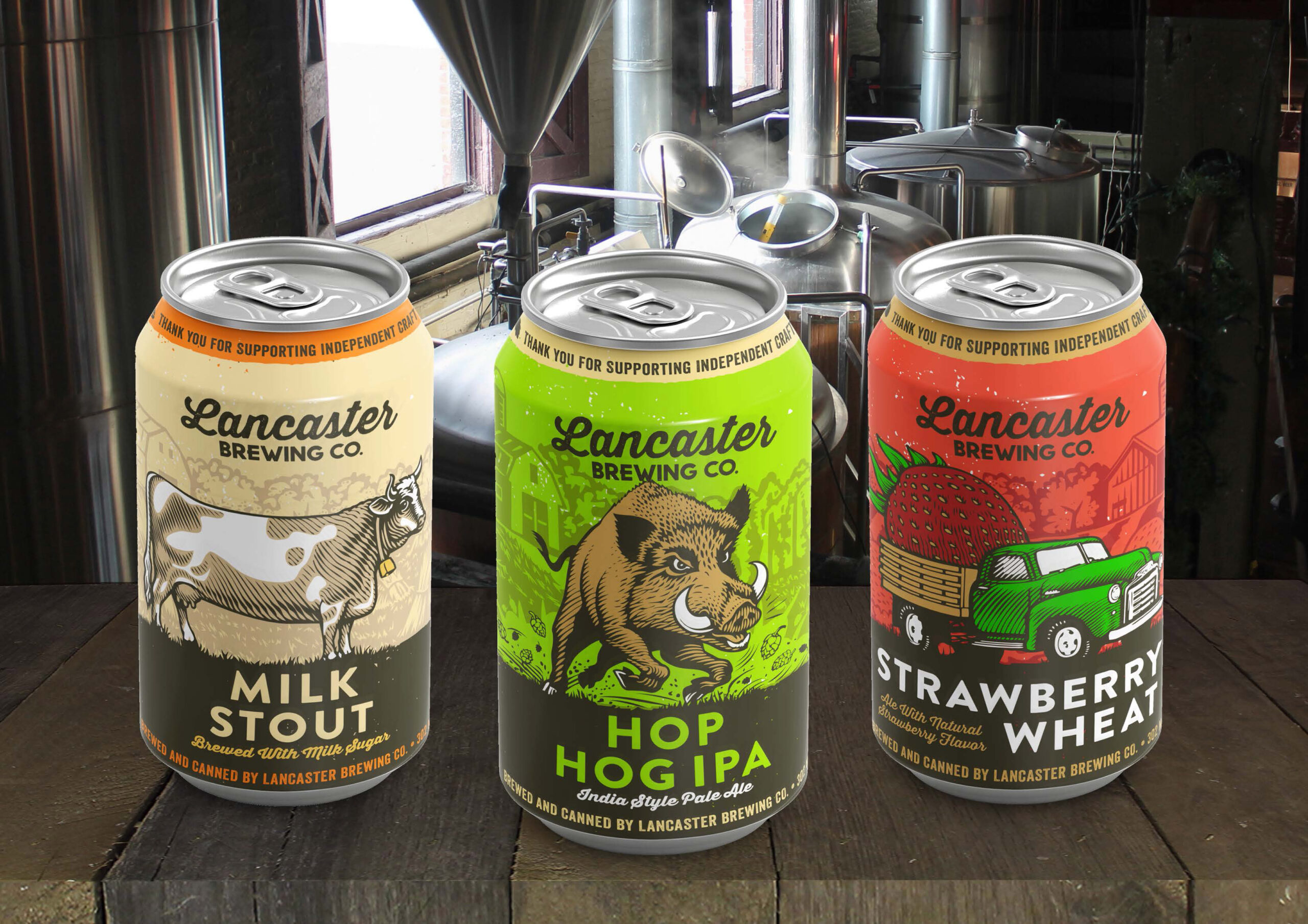 Lancaster Brewing Cans Beer Street Journal