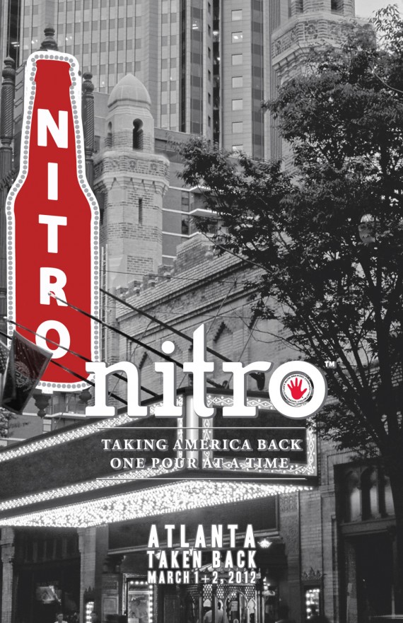 Left Hand Brewing Nitro Atlanta Poster