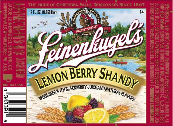 Leinenkugel Lemon Berry Shandy