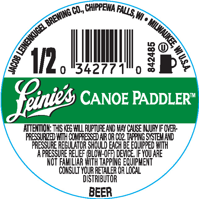 Leinie's Canoe Paddler