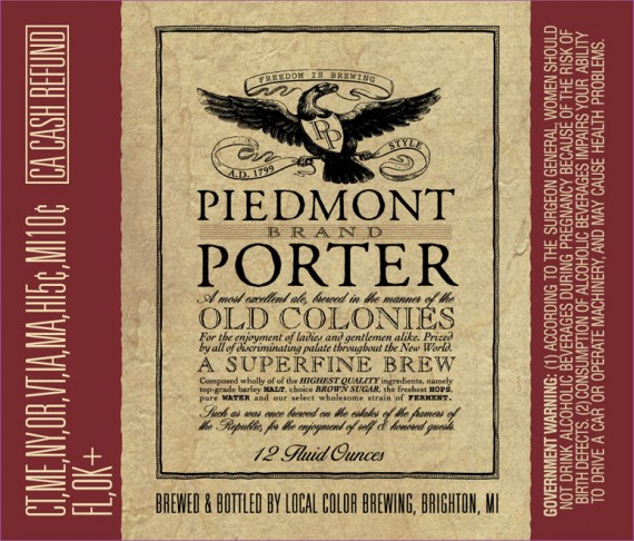 Local Color Piedmont Porter