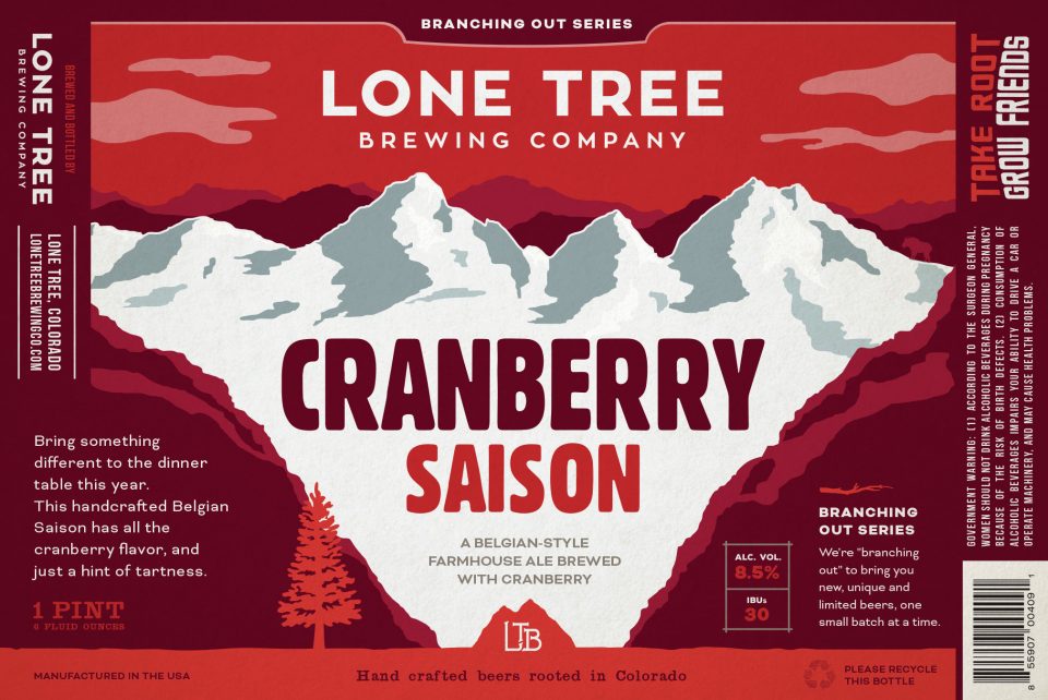 Lone Tree Cranberry Saison