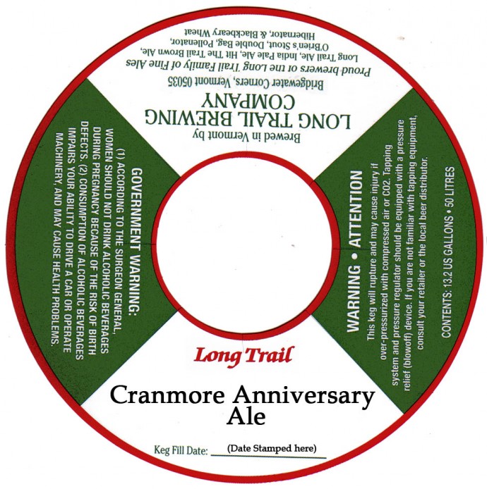 Long Trail Cranmore Anniversary Ale