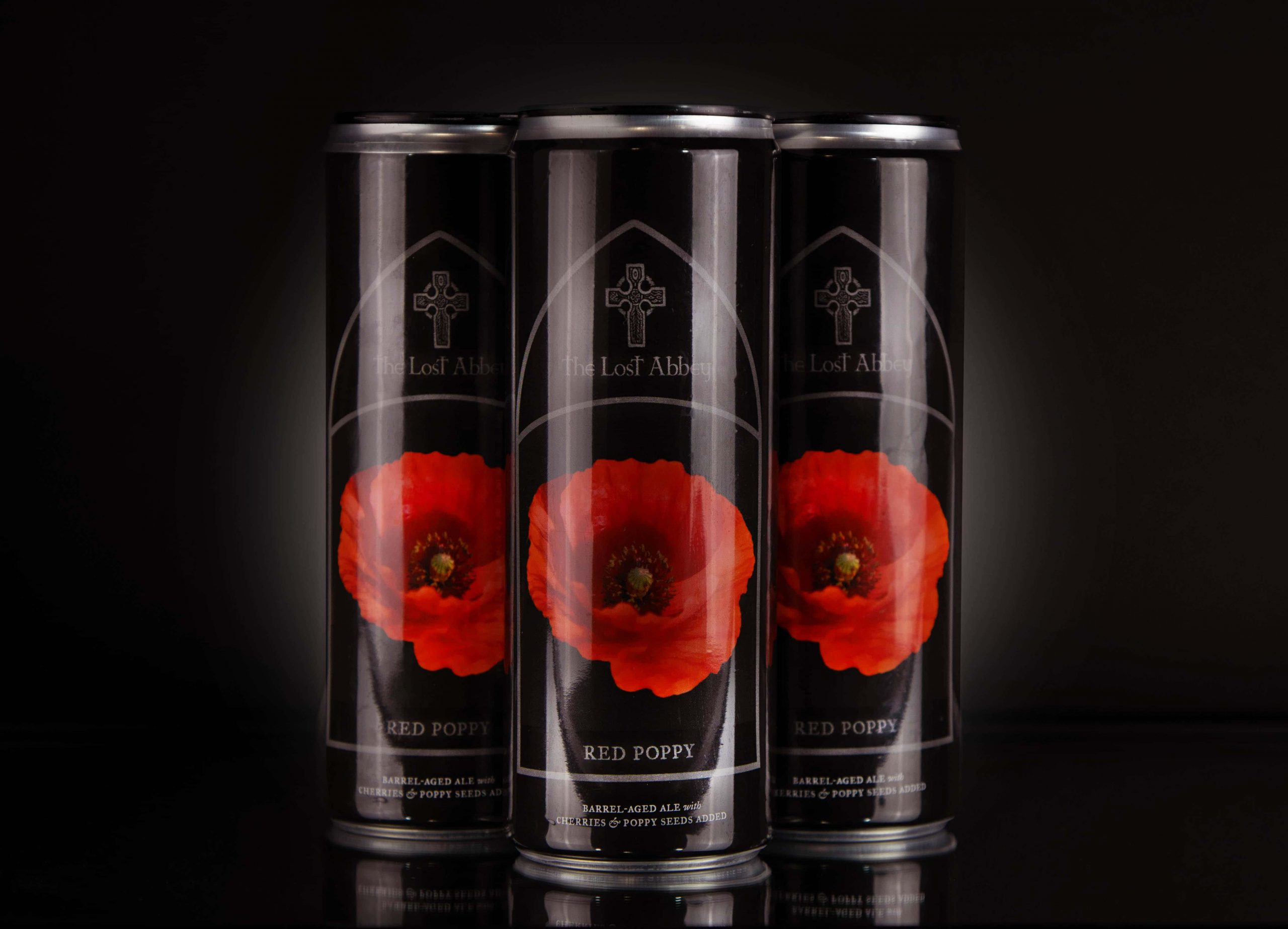 Lost Abbey Red Poppy cans