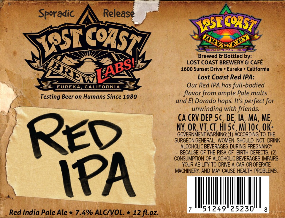 Lost Coast Red India Pale Ale