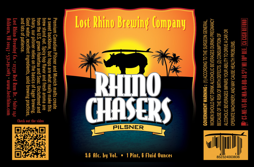 Lost Rhino Brewing Rhino Chasers
