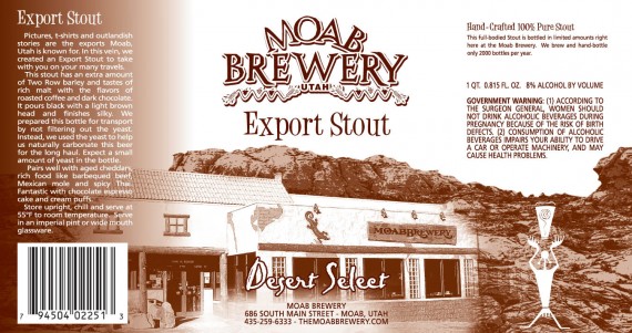 Moab Brewing Export Stout